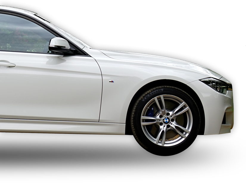 showing a side of a car